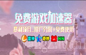 游戏加速器推广，一个月几百到几千的小项目，你看的上么？-掘金网